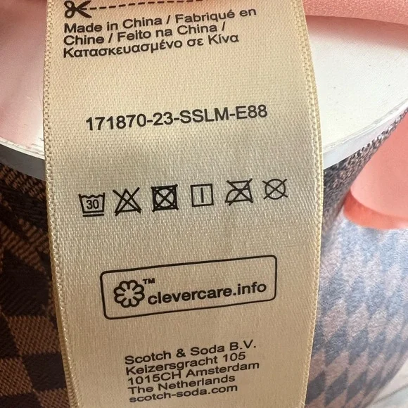 Scotch &soda Colorful bow Pleated Dress size 36 - Picture 5 of 5